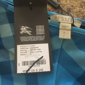 Burberry Brit bikini bottom and bandeau top size m